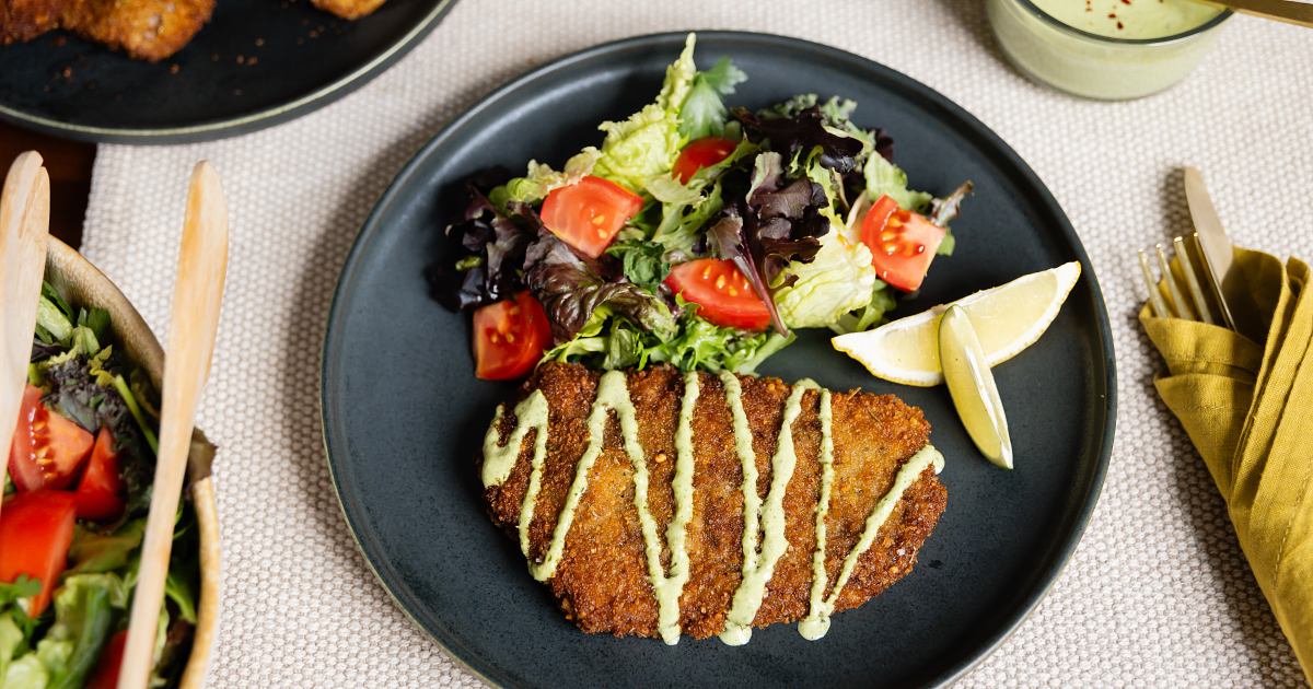 Beef Milanesa with Aji Verde | Beef Loving Texans | Beef Loving Texans is your one-stop information 